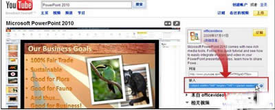 PowerPoint2010̳֮朽ӵWվϵҕlļ