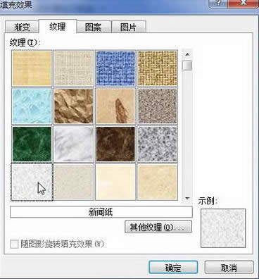 Word2010設置紋理或圖片背景