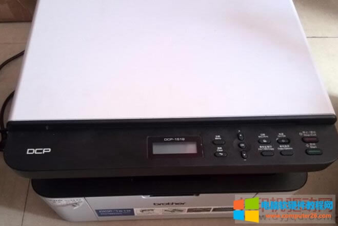 兄弟MFC-1519打印機開機提示上蓋沒合解決方法，附拆機教程