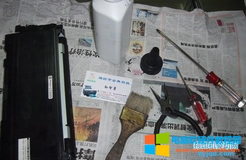 激光打印機硒鼓加粉詳細圖解教程