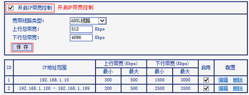 TP-Link TL-WR881N 無線路由器限制寬帶網速方法圖解教程6