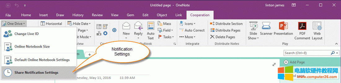_ӆ OneNote ]֪ͨOþW