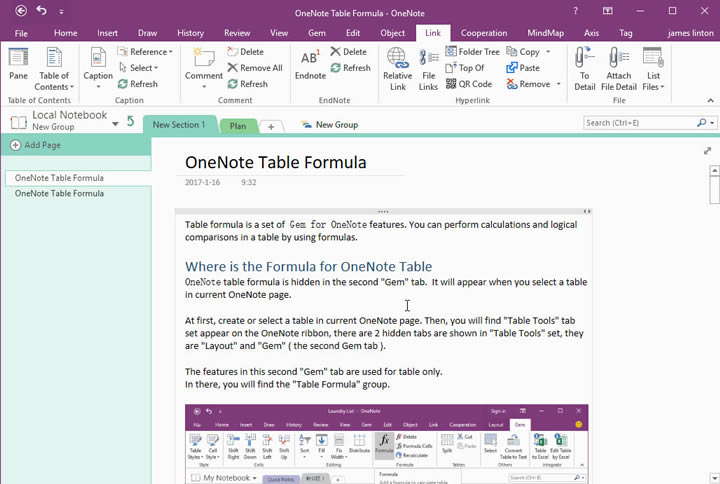 һIˢ OneNote Ę}Ŀ䛴V