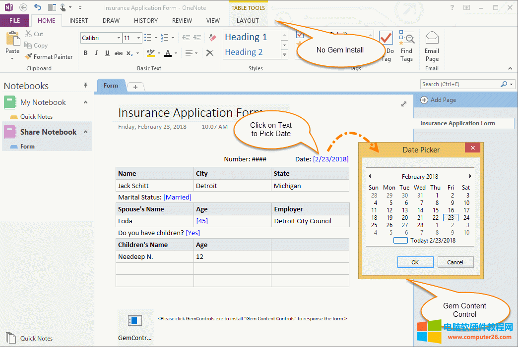 {ʹÃݿؼΣOneNote 2013
