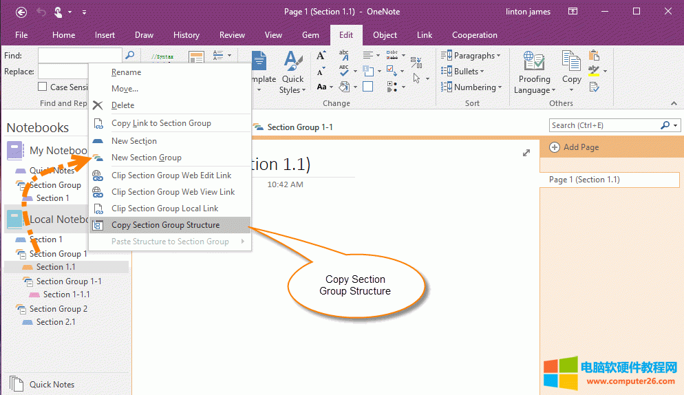 һ OneNote օ^MĽY