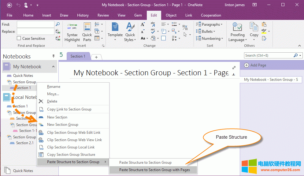 ճNYһ OneNote օ^M棩