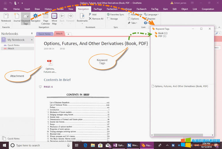 OneNote: OneNote Gem – Favorites PI֘˺ 