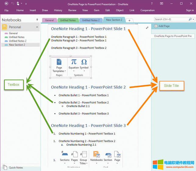  OneNote оmDQ PowerPoint ĳʽ 