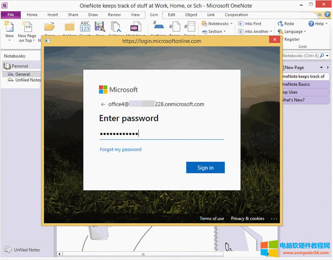 OneNote ĵ΢ܛWУ~Ĵ