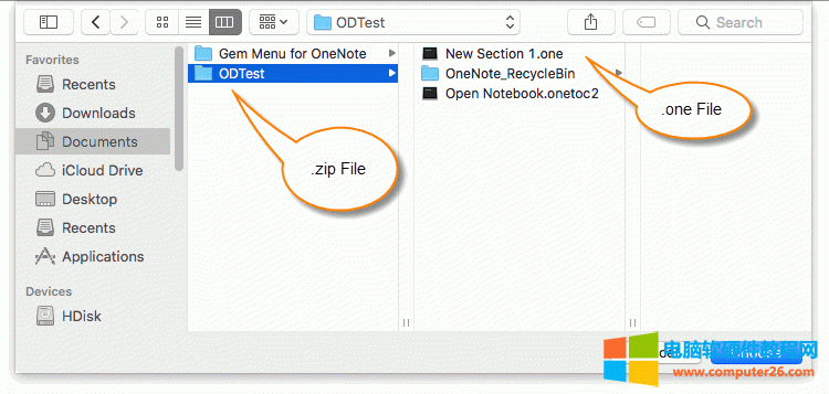 ȻxļAxһ Mac ص OneNote PӛļA