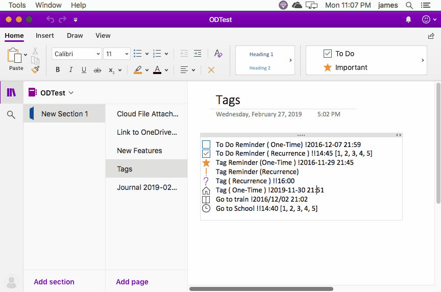 ʹ䌚ˆṩČ Mac OneNote ӛһ .xml ļ