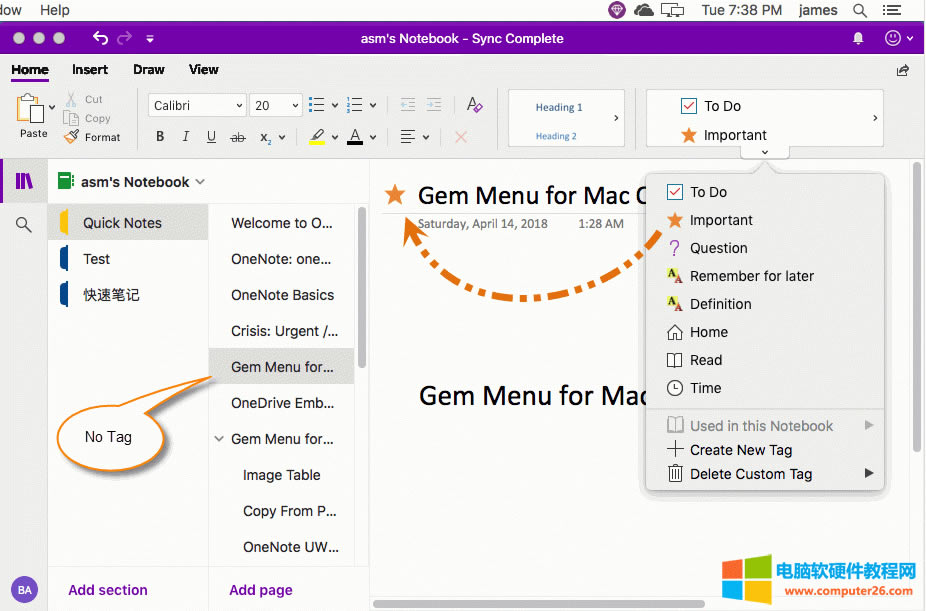 OneNote ԭӛoб@ʾ 