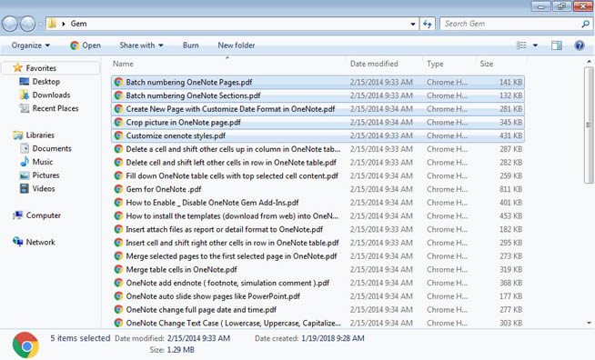DQ PDF 鎧ʽı͈DƬ뵽 OneNote 