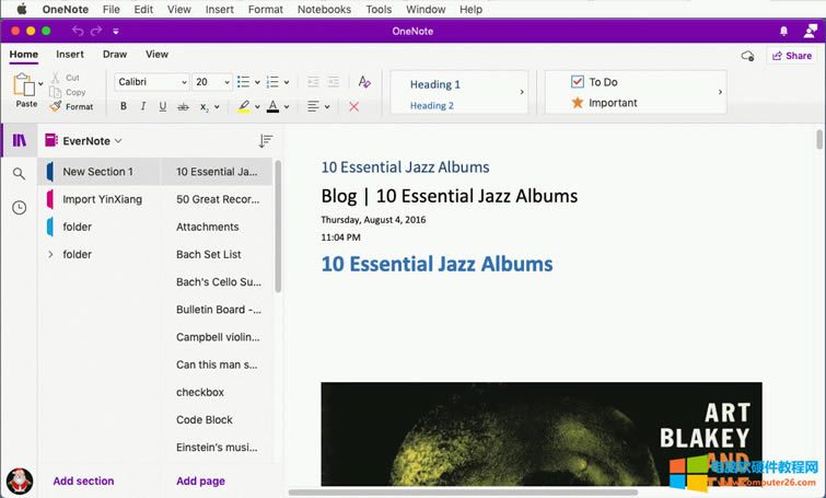  OneNote for Mac ͬͲ鿴Mе