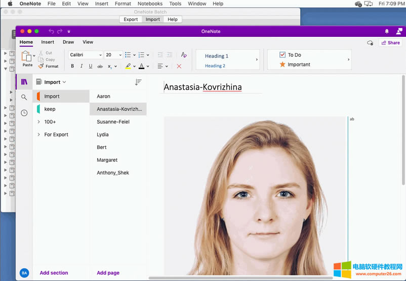  Mac OneNote в鿴Y