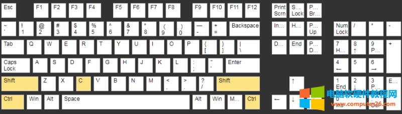 Ctrl+Shift+C