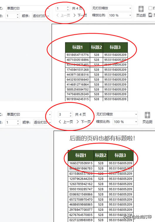 怎樣可以在打印Excel表格時每頁都有表頭標題？看完這個輕松學會