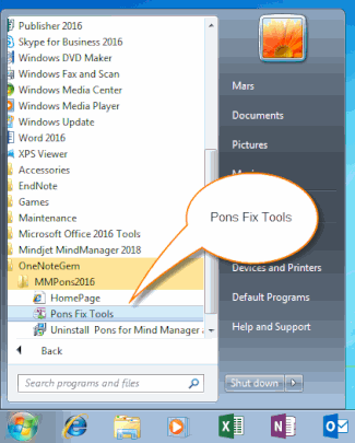 \ Pons Fix Tools