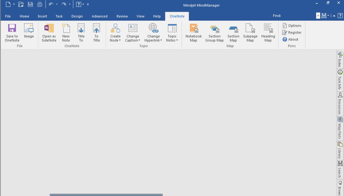  MindManager һI OneNote ĳPӛY˼SD