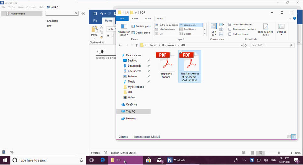  WordNote пԌ PDF MОg[ע