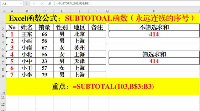 ExcelSUBTOTALԪBm̖