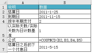 Excel COUPNCD ʹÌ̳