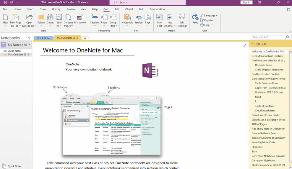 ʹ Gem ֹPӛ䌚ṩLҕDһԲ鿴 OneNote һ漰µ
