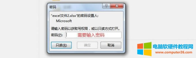 有修改權限密碼