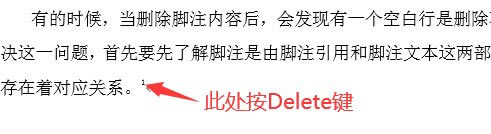 刪除腳注引用