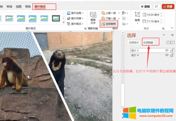 ppt隱藏圖片點擊出現_PPT隱藏圖片怎么弄2
