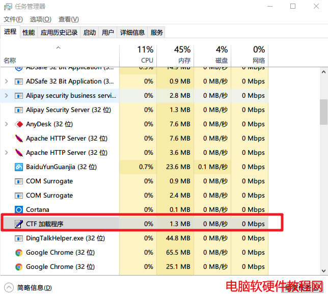 無法切換到搜狗輸入法