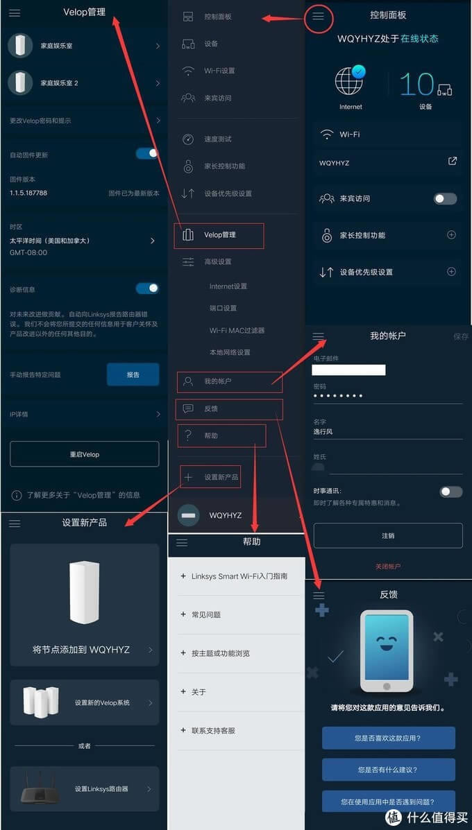 Linksys I Velop plAC3900M·MWO - վ