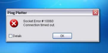 socket error #10060 e`ԭ򼰽Q