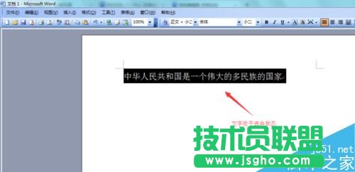 Word2003如何對文字字符進行縮放?