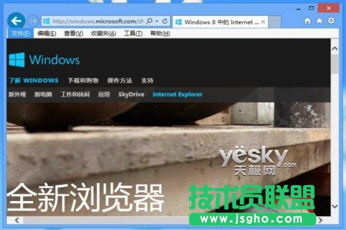 Win8pIE10g[SܕλW