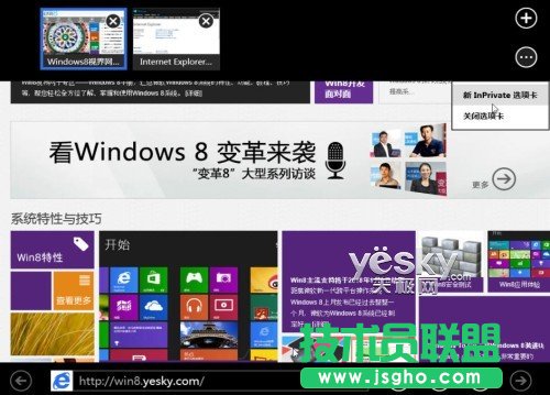 Win8pIE10g[SܕλW