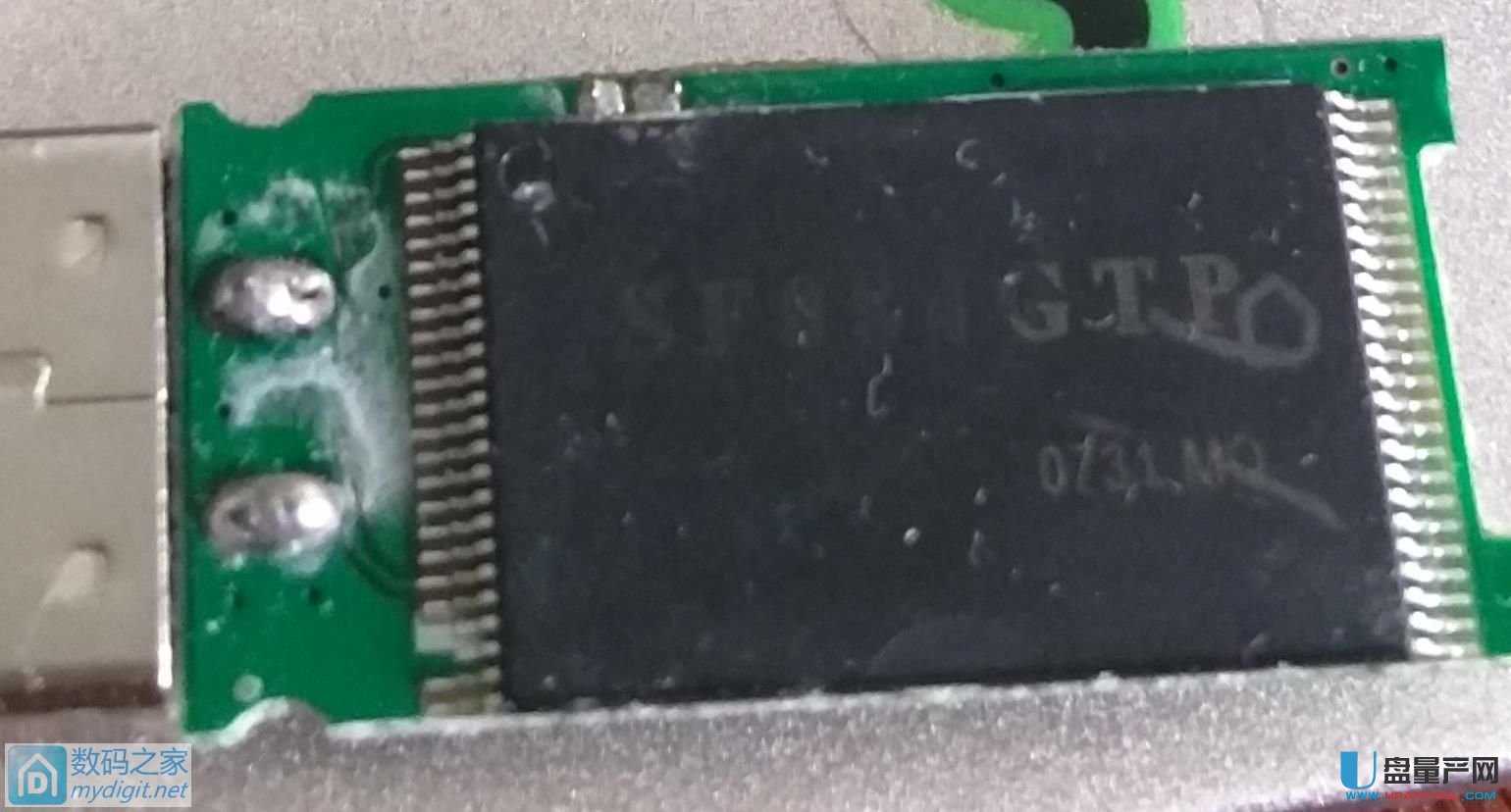 假sony擴容U盤AU6983量產修復教程
