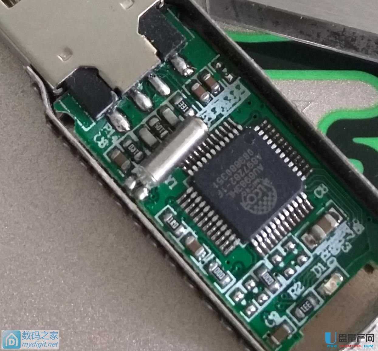 假sony擴容U盤AU6983量產修復教程
