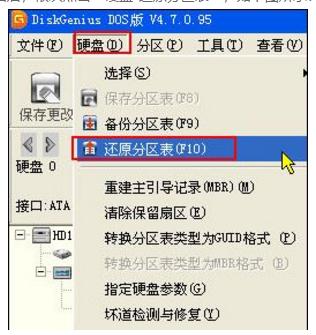 分區表