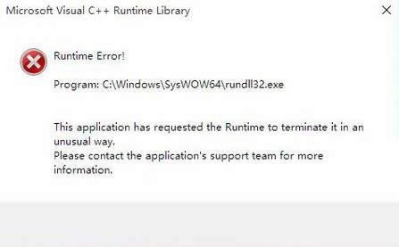 Win10b runtime errorʧruntime errorôQ