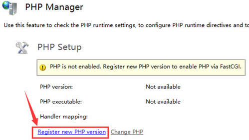 PHP Manager for IISwin10ϵy IIS 10.0+PHP+MySQLh