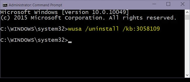 在Win10如何卸載Windows更新