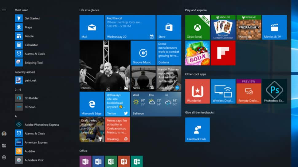 Windows10 beta和Cortana升級到最新的