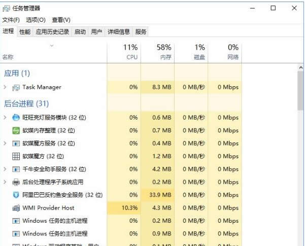 桌面進程