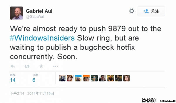 Win10°9879l“Slow Ring” 