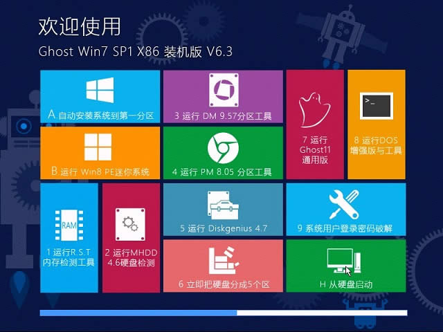 win7精簡裝機極速版32位系統下載