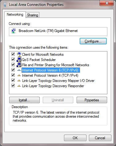 Windows 7cMIPv6