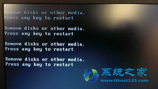Ghost Win7ϵy؆_CRemove disks or other mediaʾ