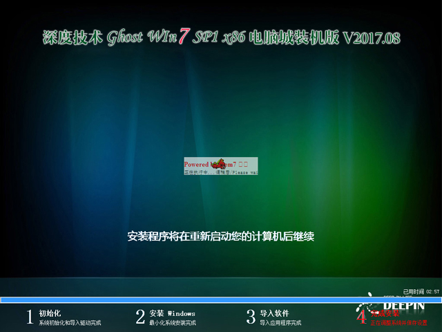 ȼg GHOST WIN7 SP1 X86 XbC V2017.0832λ