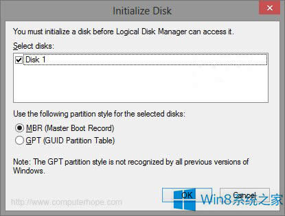 Win8ϵyMBRGPTӲPօ^ą^e